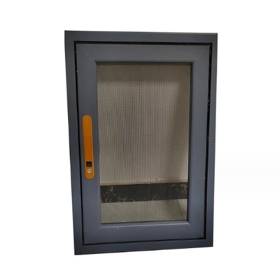 kopen Vaststand tegen winddruk van niveau 8 Aluminium legering Casement Venster met geluidsdichte functie online manufacture
