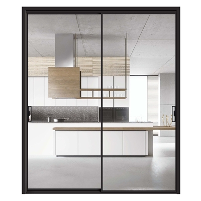 kopen Commerciële glazen deuren met een warmte-isolatiecoëfficiënt van ≤ 2,1 van aluminium schuifdeuren online manufacture
