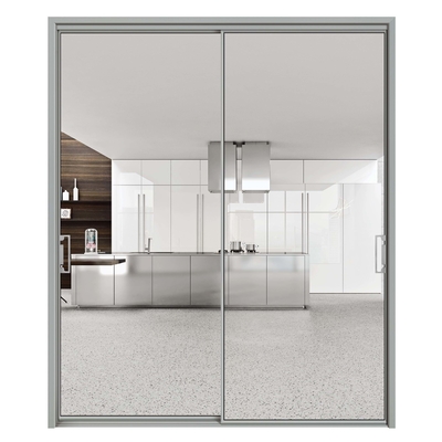 kopen 70 Warmte-isolatie coëfficiënt Aluminium schuifglasdeuren voor hedendaags ontwerp online manufacture