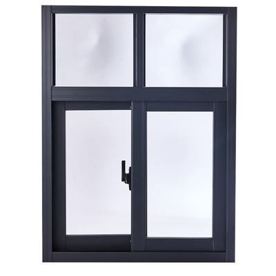 kopen Geavanceerde productiefaciliteit 8-weg afdichting Aluminium schuiframen met en zwart tint online manufacture