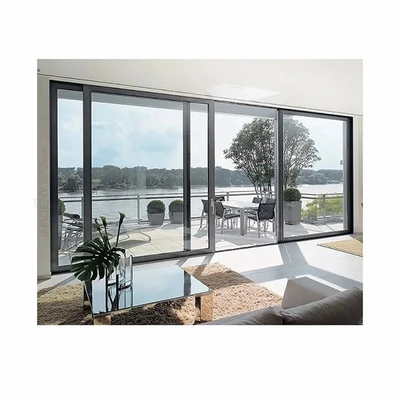 kopen Minimalistische ontwerpstijl supergrote hoge precisie aluminium legering lift schuifdeur online manufacture