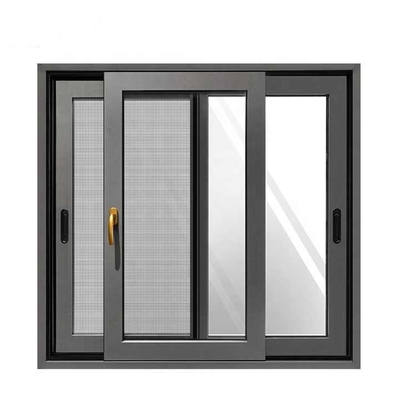 kopen Australisch standaard aluminium schuifvenster met moderne design muskietnet online manufacture