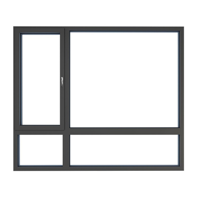 kopen 8-Way Seal European Style Thermal Break Aluminium Casement Vensters voor geluidsisolatie online manufacture
