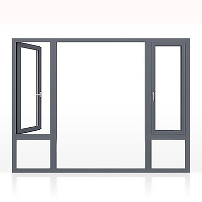 kopen 8-way Seal Hurricane Proof Standaard Productie Aluminium Casement Windows Op maat online manufacture