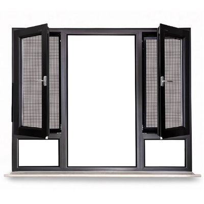 kopen Aluminium Smal raam Casement Venster Winddrukweerstand Niveau 9 Aanpasbaar online manufacture