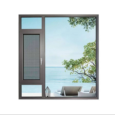kopen Australië Standard Aluminium Residential Casement Windows met vouw scherm functie online manufacture
