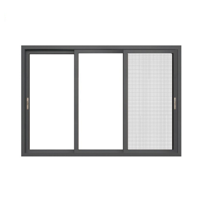 kopen Waterdicht passief aluminium glas schuifvensters met winddrukweerstand van niveau 9 online manufacture