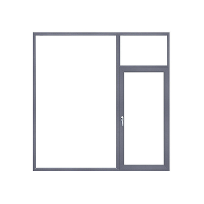 kopen Aluminium villa huis glazen ruiten met horizontale opening en aanpassing online manufacture
