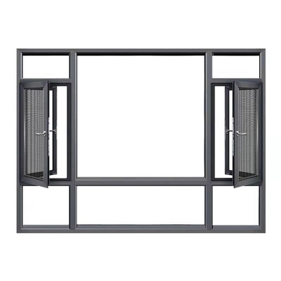kopen Moderne ontwerp thermische breuk Aluminium legering Frame Casement Windows voor huis Project online manufacture