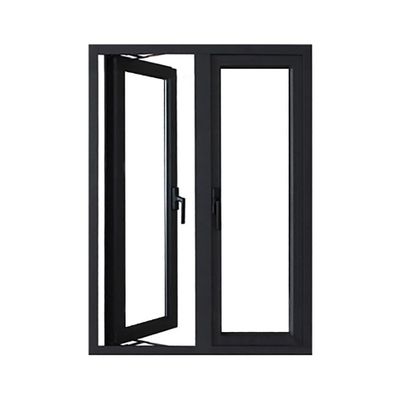 kopen Custom Aluminium Alloy Casement Door Waterdicht en aangepast voor commerciële projecten online manufacture