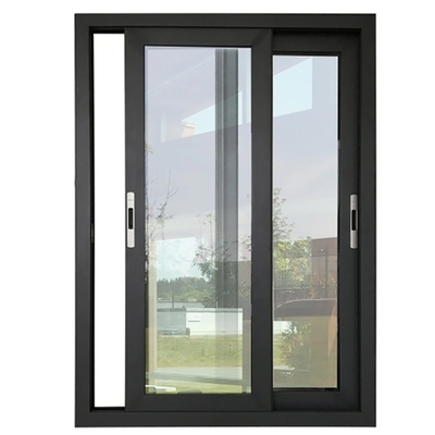 kopen Geluidsdicht orkaan impact thermische breuk dubbel geglazuurd aluminium gleufvenster online manufacture