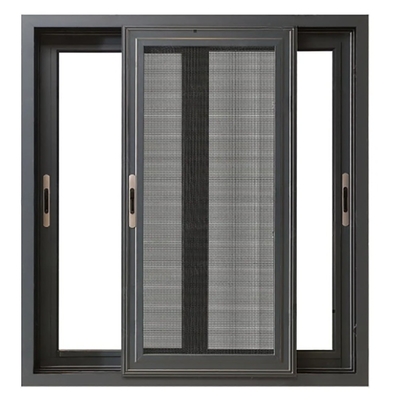 kopen Moderne design betaalbare aluminium gleufvensters met luchtdichtheid van niveau 8 online manufacture
