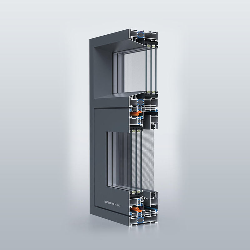 SKATE Original Hardware Broken Bridge Aluminium Profile Casement Windows voor Producten