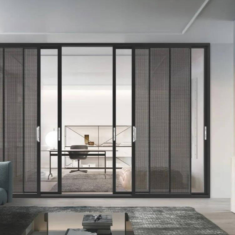 Aluminium ramen met 10 afsluitingen en 1,4 mm muurdikte voor Villa House Hotel