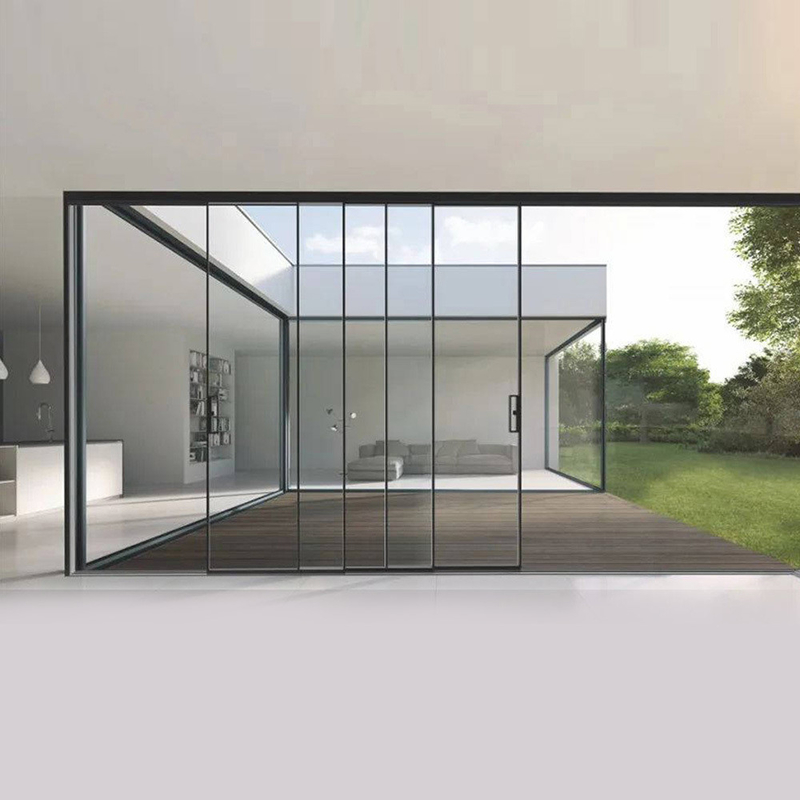 Aluminium ramen met 10 afsluitingen en 1,4 mm muurdikte voor Villa House Hotel