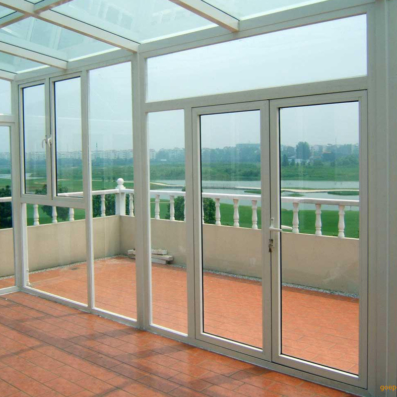 Thermal Break Aluminium glazen deuren voor Villa Huis Push and Pull Opening Upgrade