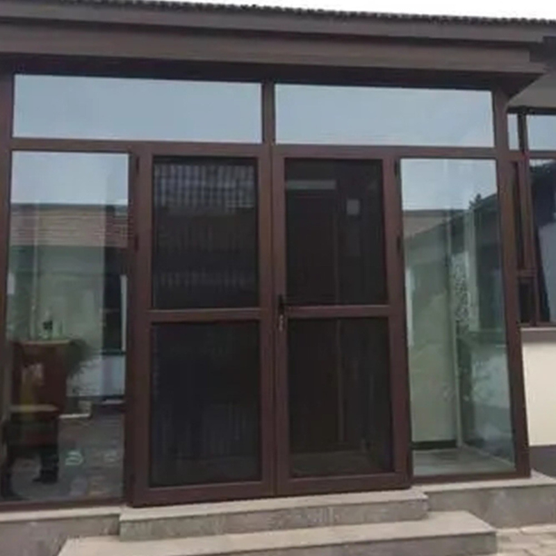Thermal Break Aluminium glazen deuren voor Villa Huis Push and Pull Opening Upgrade