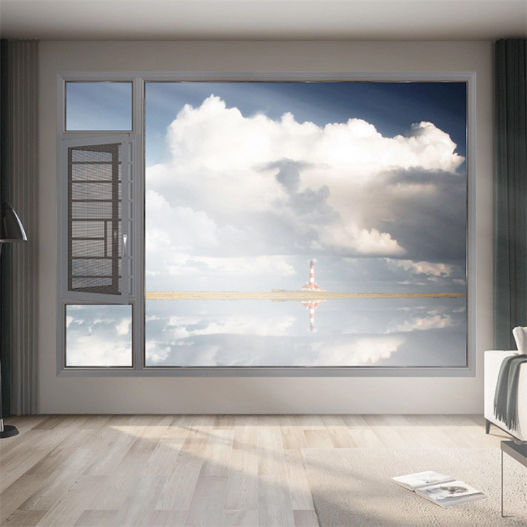 70S R & D Design Luxe Villa Aluminium Tilt And Turn Window met Triplex Glass Upgrade
