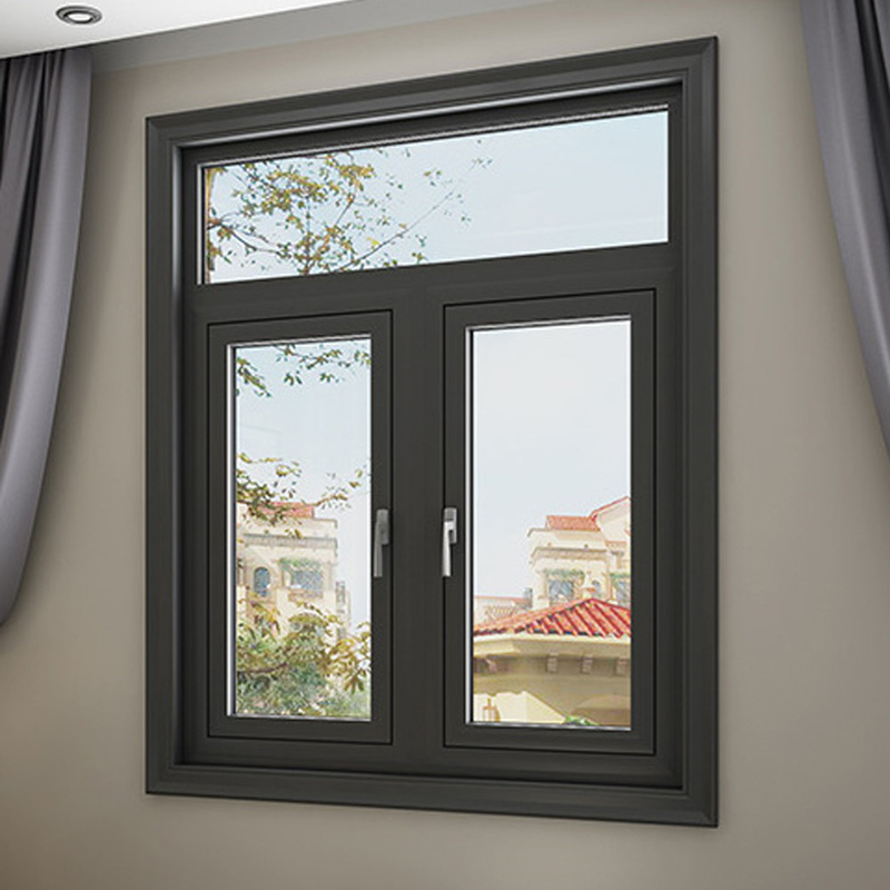 Hangend gordijn type Custom Design Aluminium Casement Window met 1,4 mm wanddikte