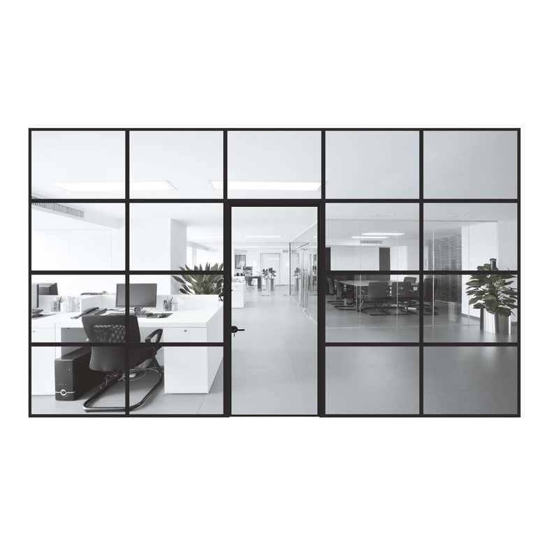 35 dB geluidsisolatie coëfficiënt glazen schuifdeuren voor geavanceerde productiefaciliteiten