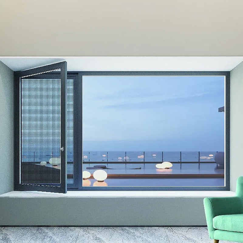 76 mm raam Aluminium wanddikte 1,8 mm Smart Voice Windows Mobile Control Window