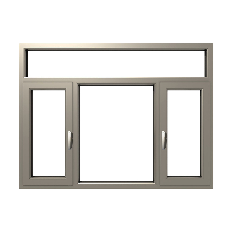 14-laag afdichting drievoudig geglazuurde aluminium ramen voor Custom Design Villa Glas ramen