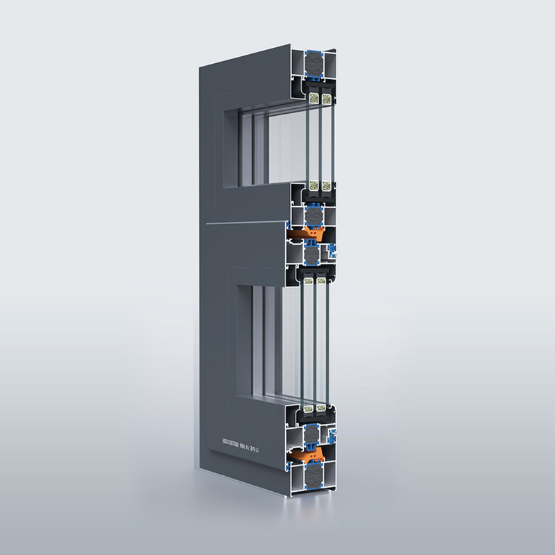14-laag afdichting drievoudig geglazuurde aluminium ramen voor Custom Design Villa Glas ramen