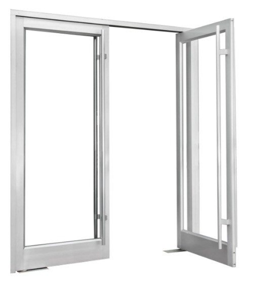 Moderne design stijl aluminium commerciële voorjaarsdeur voor energiebesparing en duurzaamheid
