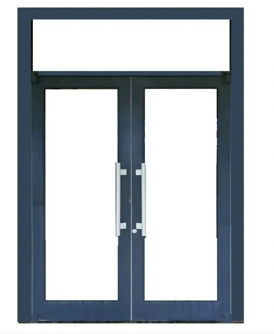 Moderne ontwerp Groot staal Hoofdmateriaal Aluminium legering Frame Spring Door voor Voordeel