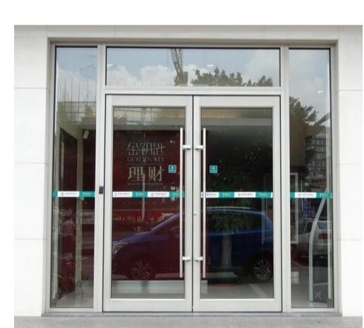 Moderne ontwerp Groot staal Hoofdmateriaal Aluminium legering Frame Spring Door voor Voordeel
