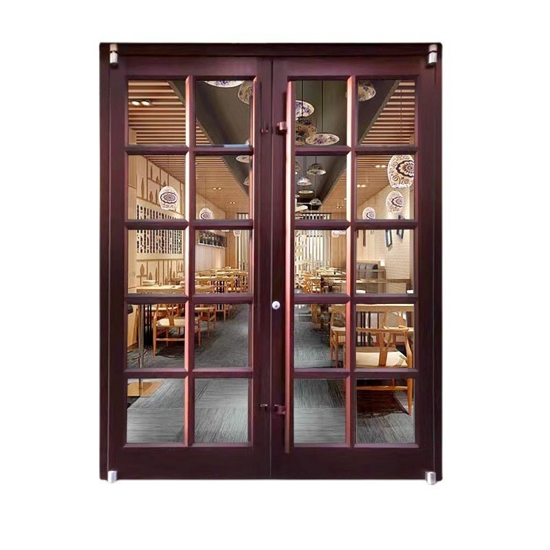 Ontwerp Finished Aluminium Spring Commercial Door op Good for Push and Pull Opening Method
