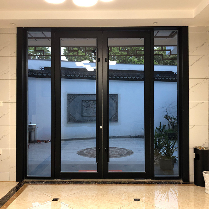 Ontwerp Finished Aluminium Spring Commercial Door op Good for Push and Pull Opening Method
