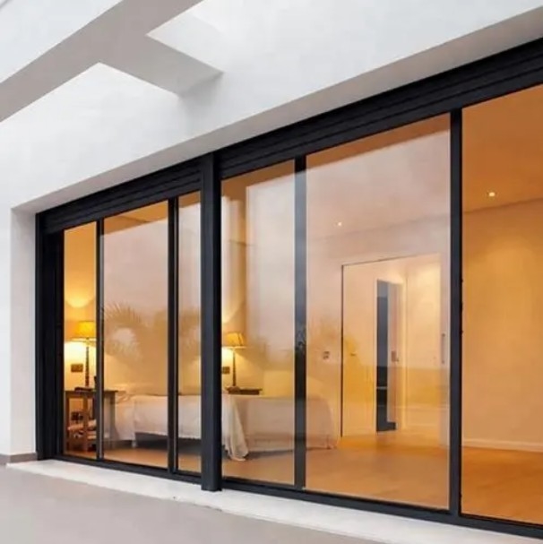 VS-normen Aluminium buitenglas Lift schuifdeuren met materiaal voor patio