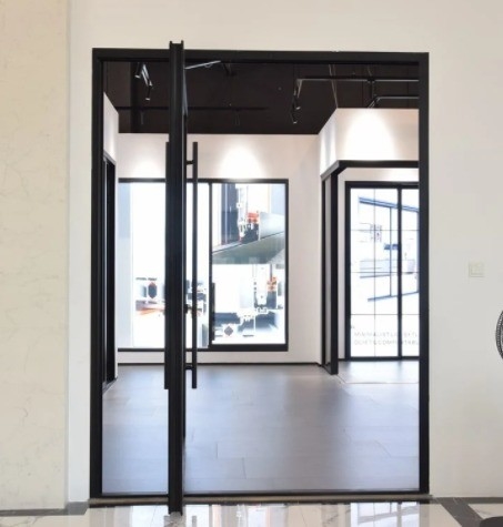 Moderne externe beveiliging waterdichte aluminiummetailleur omhulde deuren met 10 afdichtingslagen