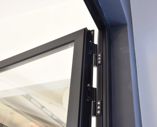 Moderne externe beveiliging waterdichte aluminiummetailleur omhulde deuren met 10 afdichtingslagen