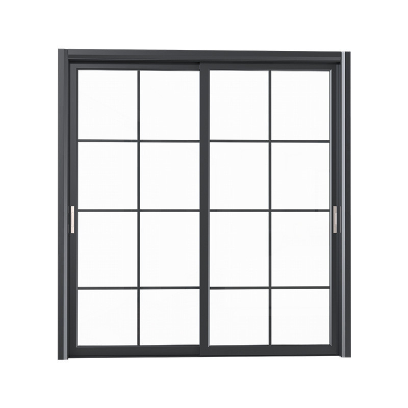 Stainless Steel Screen Netting Tempered Glass Entrance Window Door voor geluidsisolatie