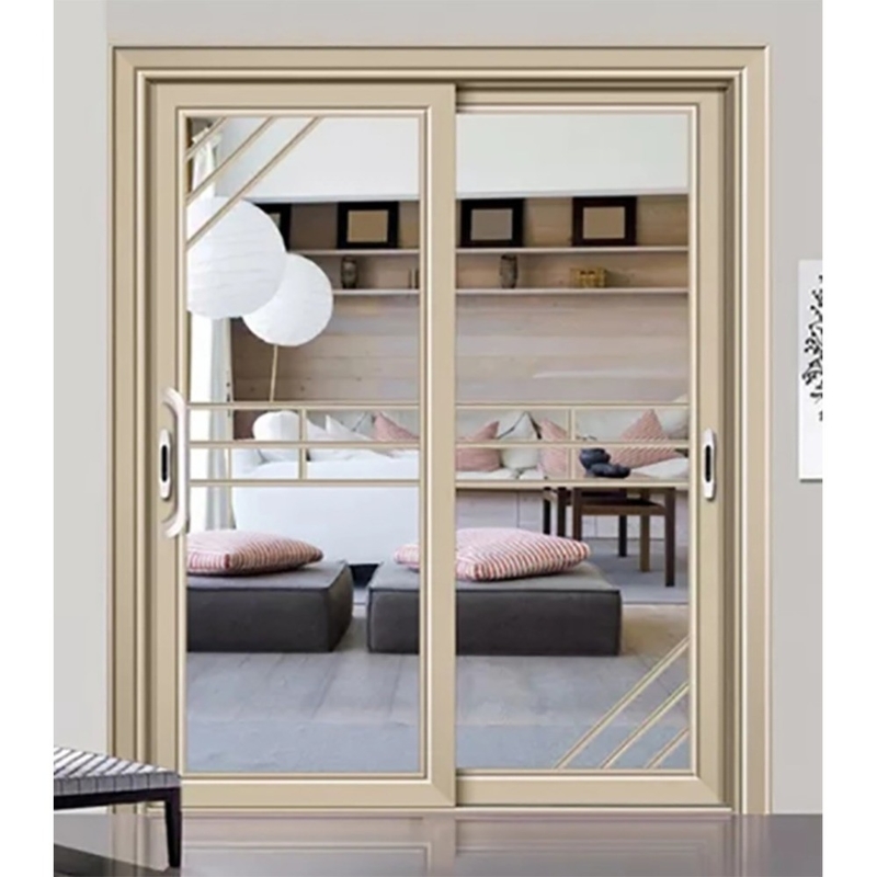 10 lagen aluminium stapelende dubbele glazen lift en dubbele gehard glas lift schuifdeuren