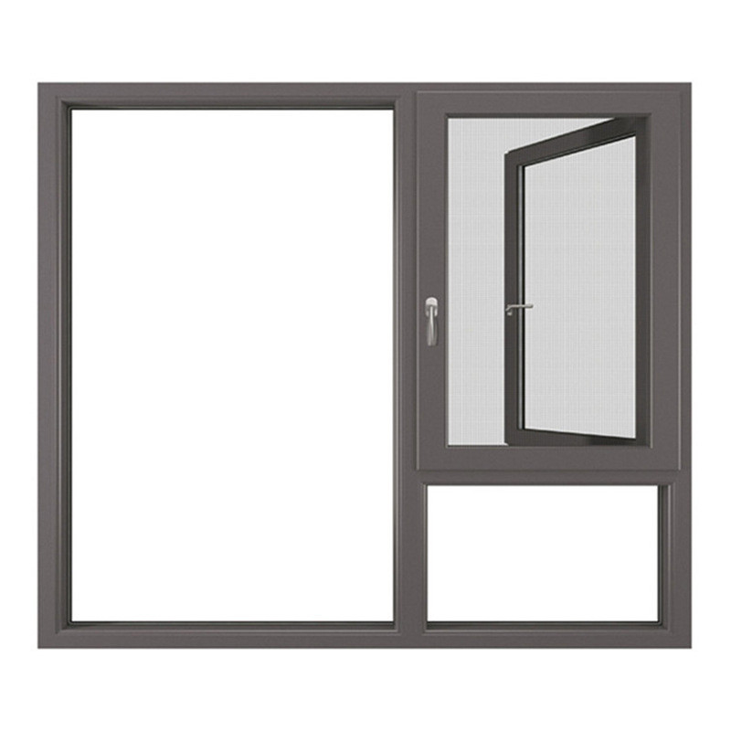 Modern Design Style SKATE Original Hardware Aluminium Casement Windows voor Custom Home