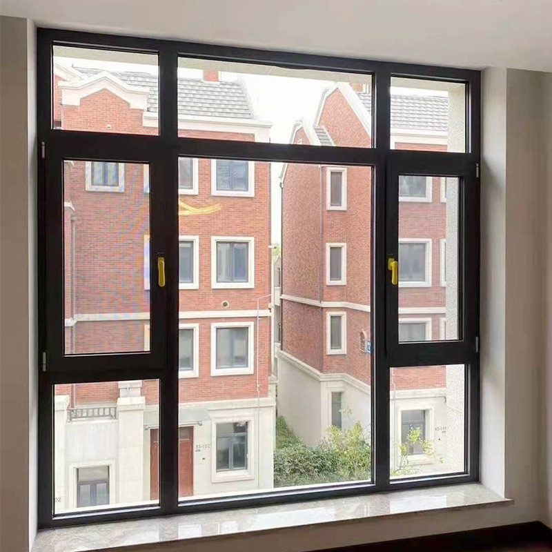 Modern Design Style SKATE Original Hardware Aluminium Casement Windows voor Custom Home