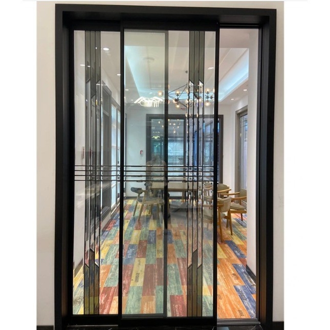Schuifdeur met duurzame lift en spectaculaire prestaties in aluminium legering