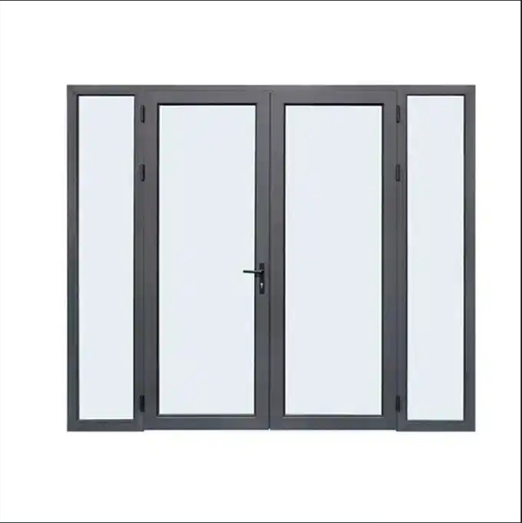 Minimalistisch ontwerp waterdicht aluminium legering Casement deuren voor swing opening methode
