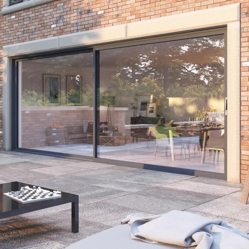 Energy Residential Schuifdeur met 1,4 mm Aluminium Wanddikte en Thermische Breuk