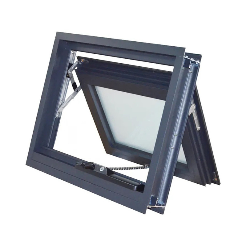SKATE Original Hardware Slaapkamer Aluminium Vensters voor Top Hung Design en R & D Project