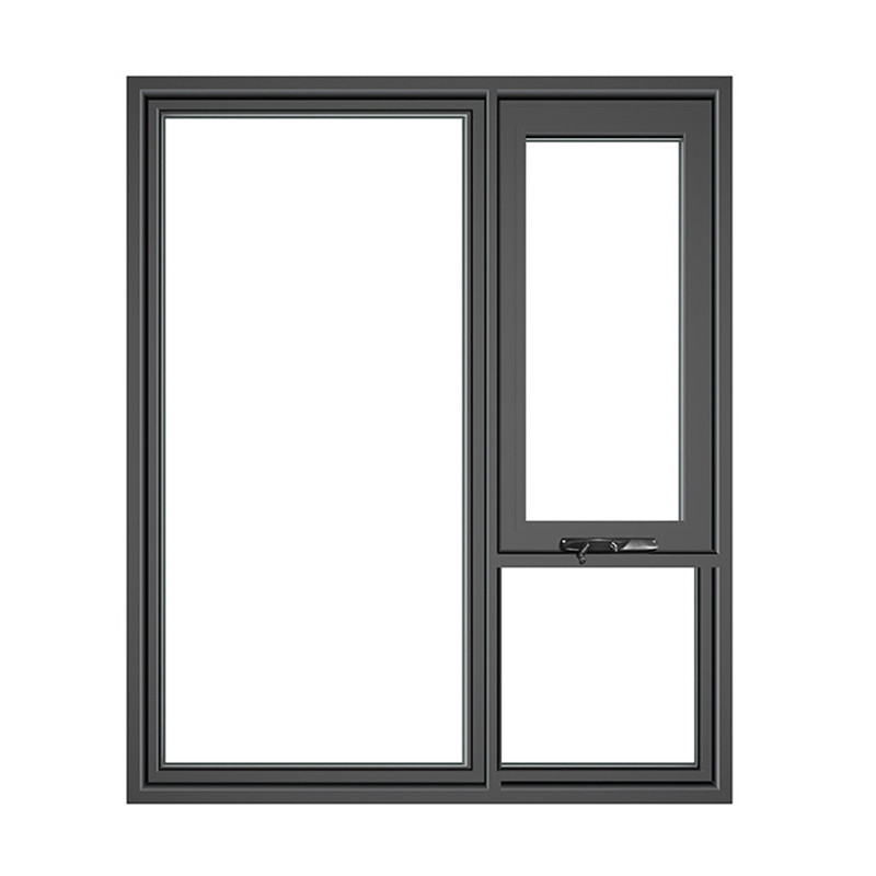 SKATE Original Hardware Slaapkamer Aluminium Vensters voor Top Hung Design en R & D Project