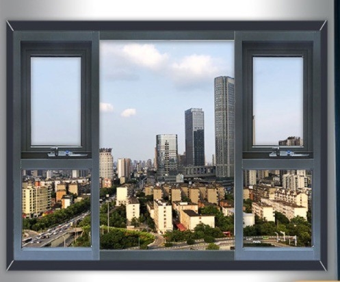 Aanpassen hangende gordijn type Aluminium Top Hang Windows voor originele ontwerpprojecten