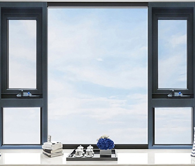 Aanpassen hangende gordijn type Aluminium Top Hang Windows voor originele ontwerpprojecten