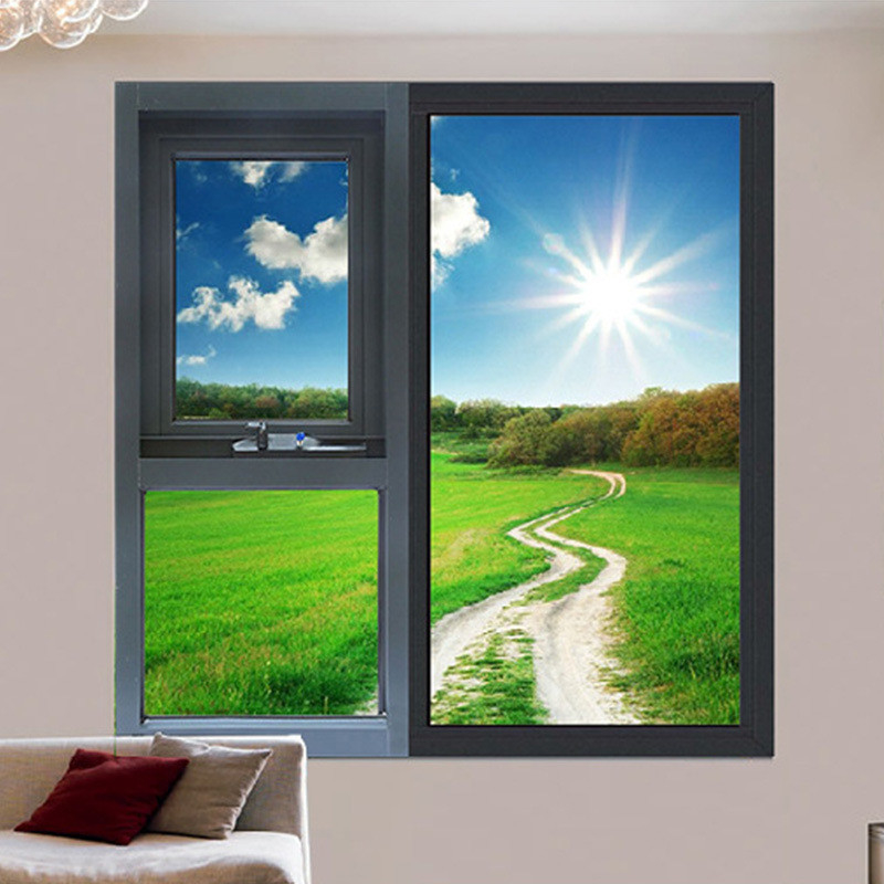 Aanpassen hangende gordijn type Aluminium Top Hang Windows voor originele ontwerpprojecten