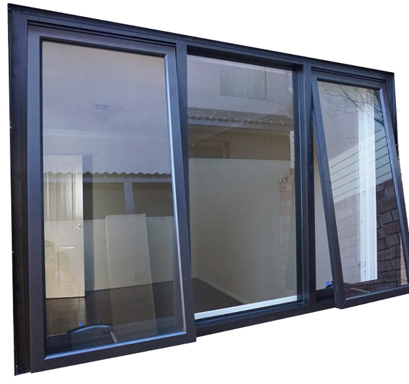 304 roestvrij staal mesh scherm venster voor Custom Design Aluminium Crank Casement Windows