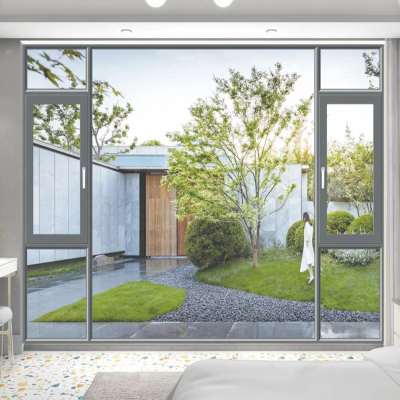 Goedkope slaapkamers met glazen ramen en 5 27A 55 9A 5 12A 5 Aluminium legering