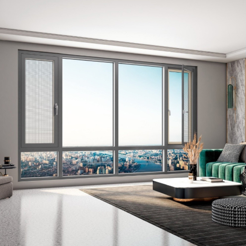 Goedkope slaapkamers met glazen ramen en 5 27A 55 9A 5 12A 5 Aluminium legering